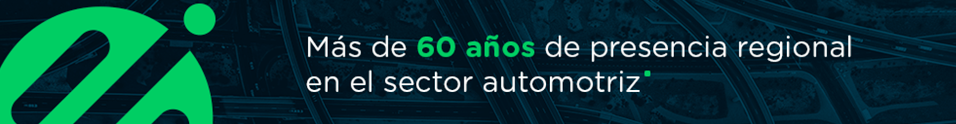 banner mas de 60 aÑos de presencia regional en el mercado automotriz